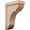 Ekena Millwork 6"W x 12"D x 18"H Classic Bryant Rough Cedar Woodgrain TimberThane Corbel, Primed Tan CORUR06X12X18BRYRCPR - alternate 1